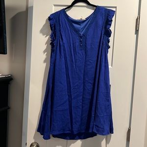 Blue Dress excuse the wrinkles